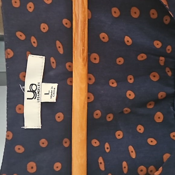 Ya Los Angeles Blue and Brown Dress - Picture 2 of 2